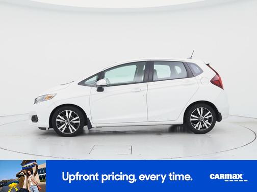White 2018 Honda Fit EX-L