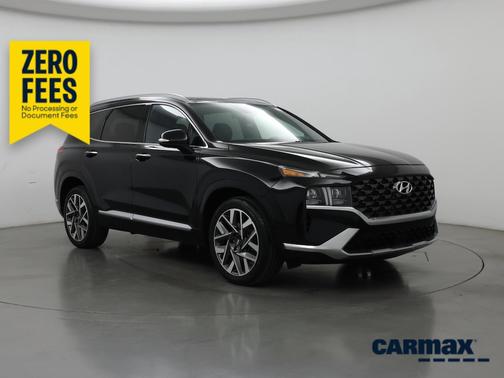 Black 2022 Hyundai SANTA FE Calligraphy