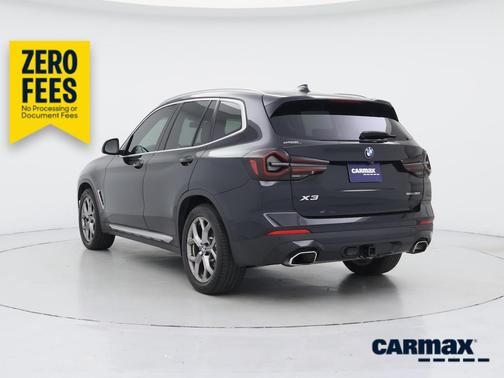 Black 2022 BMW X3 sDrive30i