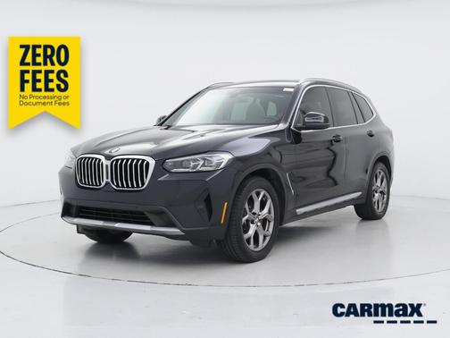 Black 2022 BMW X3 sDrive30i