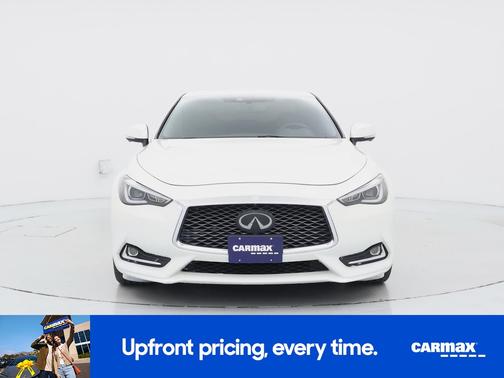 White 2019 INFINITI Q60 Luxe