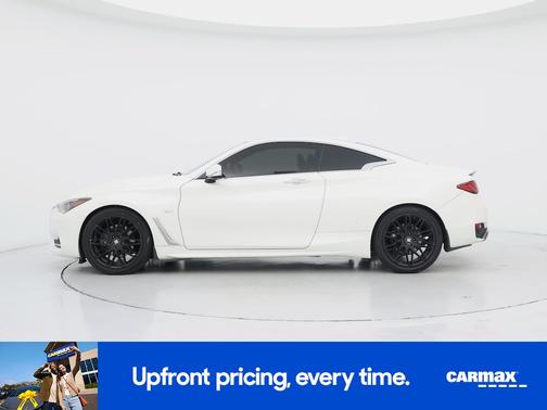 White 2019 INFINITI Q60 Luxe