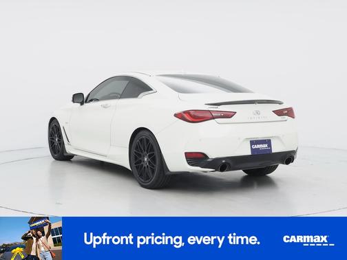 White 2019 INFINITI Q60 Luxe