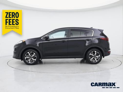 Black 2021 Kia Sportage LX