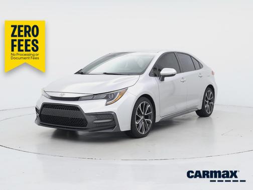 Silver 2020 Toyota Corolla SE