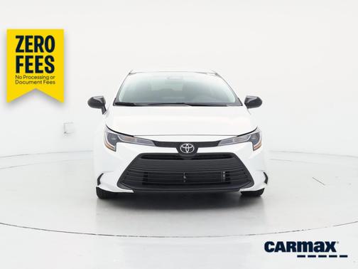 White 2025 Toyota Corolla LE