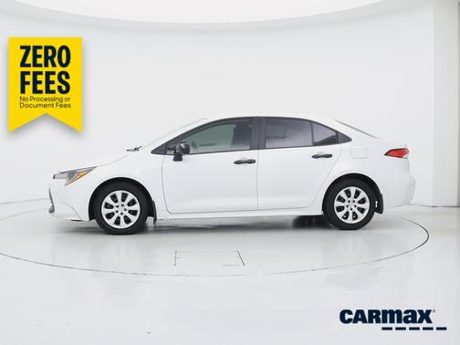 White 2025 Toyota Corolla LE