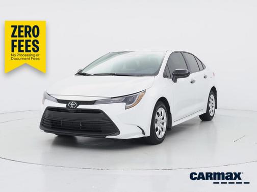 White 2025 Toyota Corolla LE