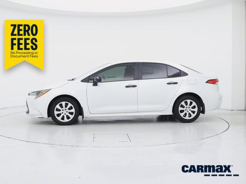 White 2025 Toyota Corolla LE