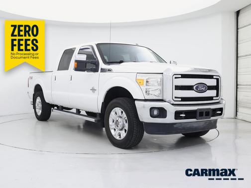 White 2016 Ford F-250 Lariat