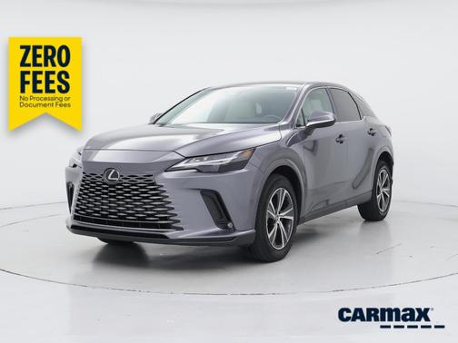Gray 2023 Lexus RX 350 Luxury