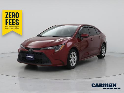 Red 2022 Toyota Corolla LE