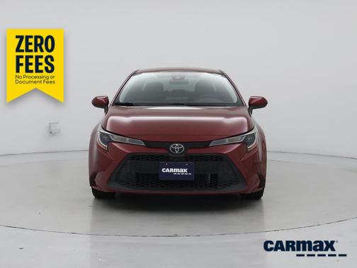 Red 2022 Toyota Corolla LE