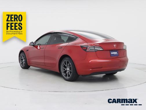 Red 2023 Tesla Model 3