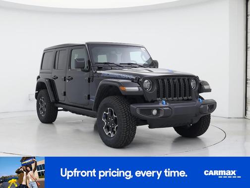 Black 2022 Jeep Wrangler Unlimited 4xe Unlimited Rubicon