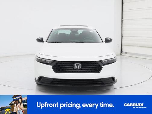 White 2023 Honda Accord Hybrid Sport