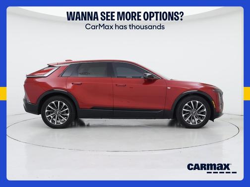 Red 2024 Cadillac LYRIQ Sport 1