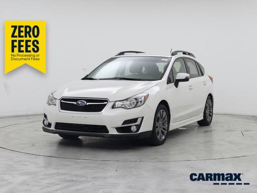 White 2016 Subaru Impreza 2.0I Sport Premium