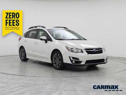 White 2016 Subaru Impreza 2.0I Sport Premium