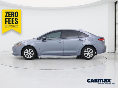 Blue 2025 Toyota Corolla LE