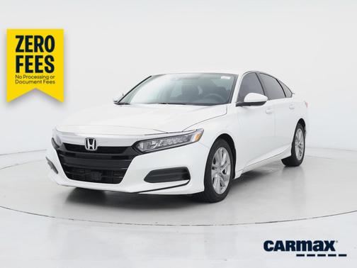 White 2020 Honda Accord LX