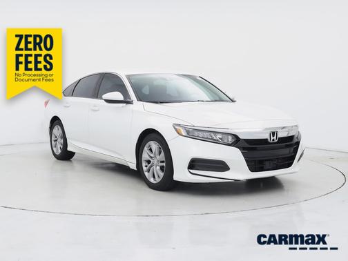 White 2020 Honda Accord LX
