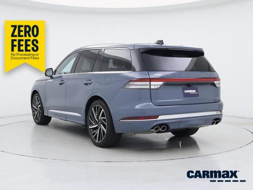 Blue 2025 Lincoln Aviator Black Label