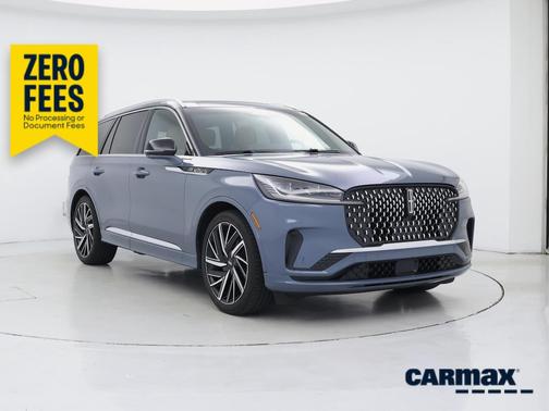 Blue 2025 Lincoln Aviator Black Label
