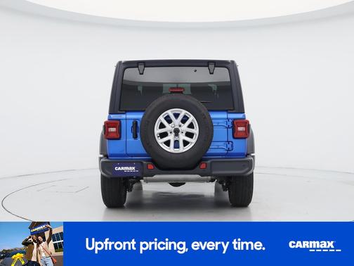 Blue 2023 Jeep Wrangler Sport S