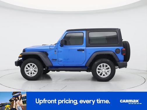 Blue 2023 Jeep Wrangler Sport S
