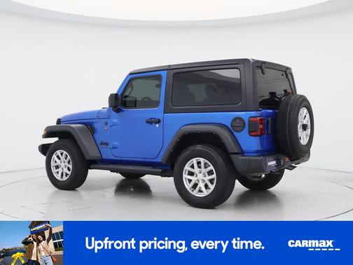Blue 2023 Jeep Wrangler Sport S