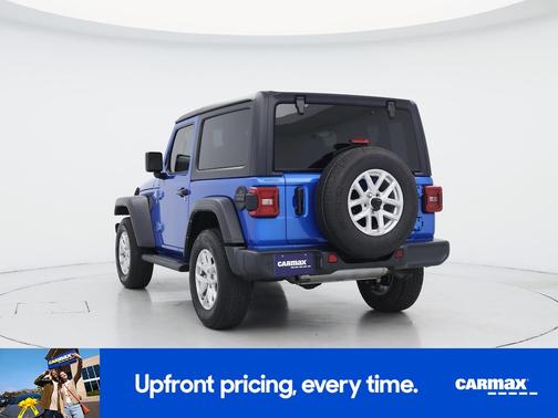 Blue 2023 Jeep Wrangler Sport S