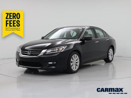 Black 2015 Honda Accord EX-L