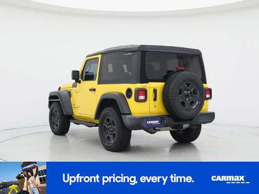 Yellow 2021 Jeep Wrangler Sport