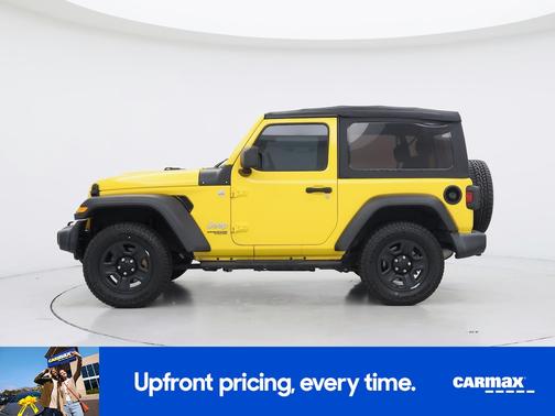 Yellow 2021 Jeep Wrangler Sport
