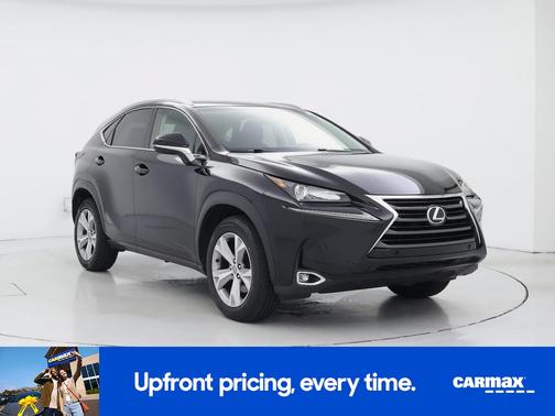 Black 2017 Lexus NX 200t