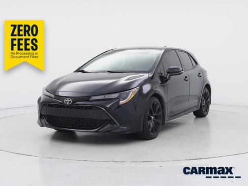 Black 2022 Toyota Corolla Hatchback Nightshade