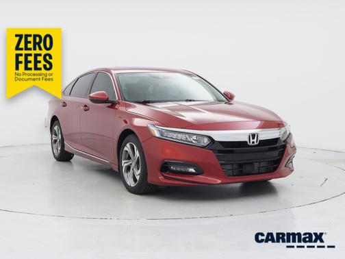 Red 2019 Honda Accord EX-L