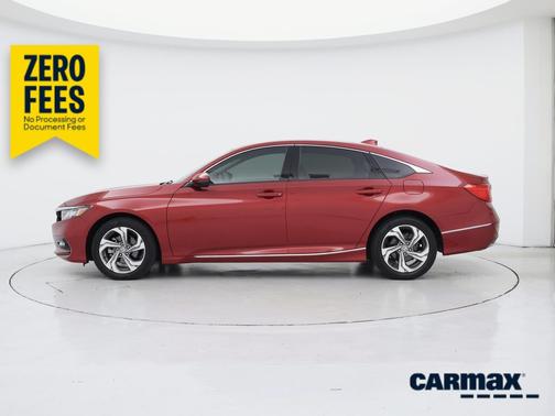 Red 2019 Honda Accord EX-L
