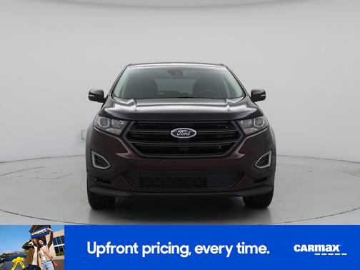Red 2017 Ford Edge Sport
