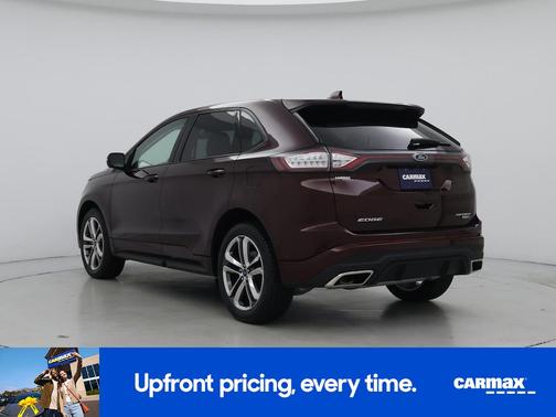 Red 2017 Ford Edge Sport