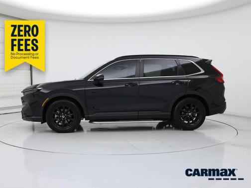 Black 2025 Honda CR-V Hybrid Sport