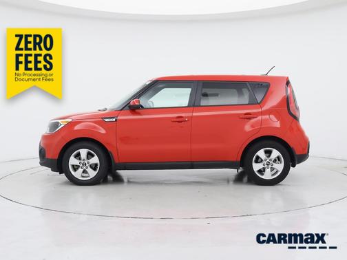 Red 2019 Kia Soul