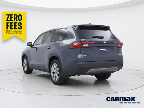 Blue 2024 Toyota Grand Highlander Limited