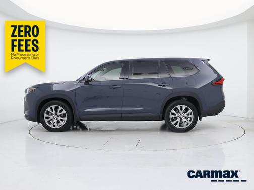 Blue 2024 Toyota Grand Highlander Limited