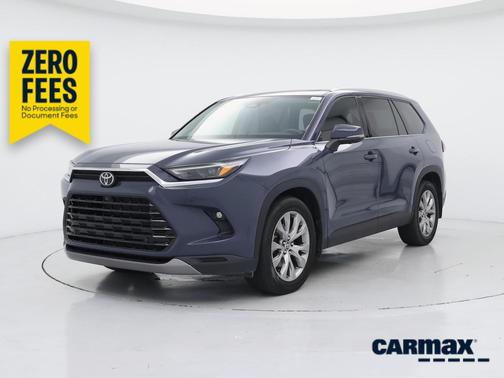Blue 2024 Toyota Grand Highlander Limited