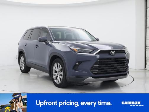 Blue 2024 Toyota Grand Highlander Limited