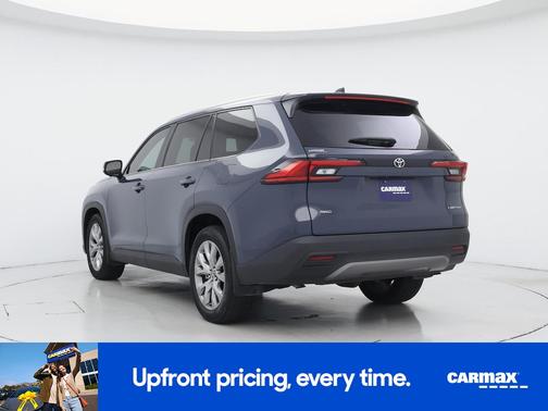Blue 2024 Toyota Grand Highlander Limited