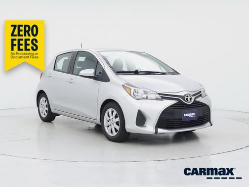 Silver 2015 Toyota Yaris LE