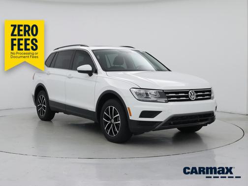White 2021 Volkswagen Tiguan SE